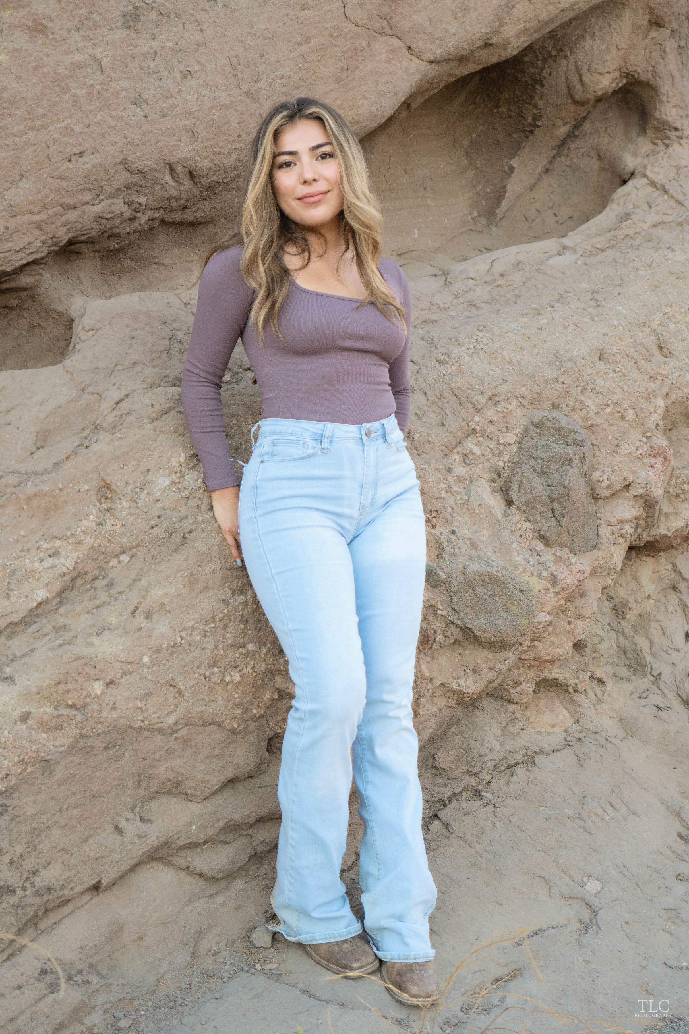 Relaxed portrait in natural setting
